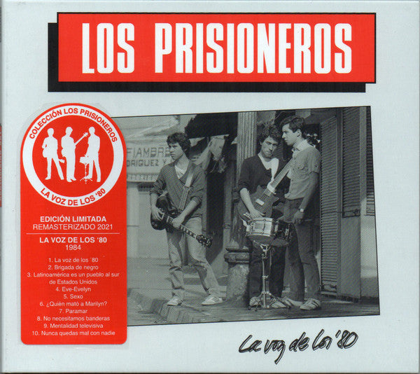 Los Prisioneros La Voz de los 80 edición limitada