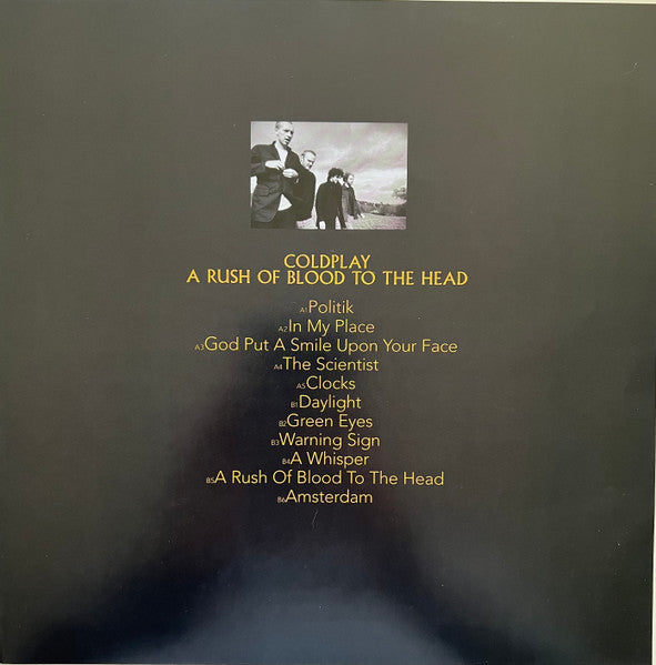 COLDPLAY - A RUSH OF BLOOD TO THE HEAD LP - VINYL 33RPM - 12" NUEVO 