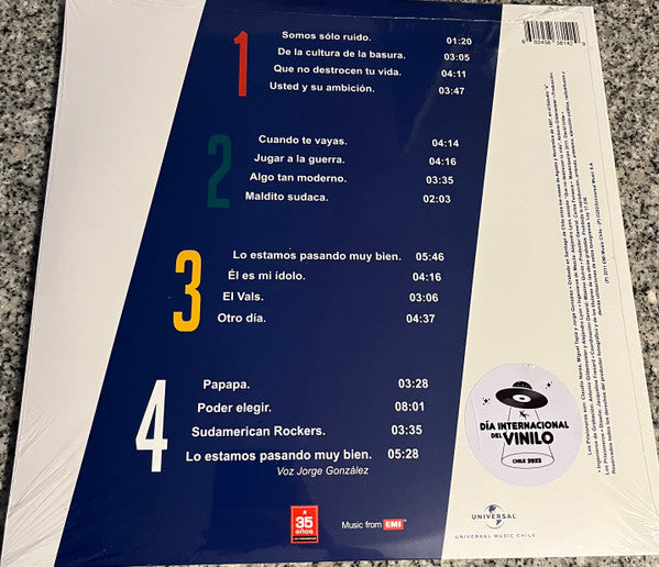 Los Prisioneros La Cultura de la Basura LP vinilo