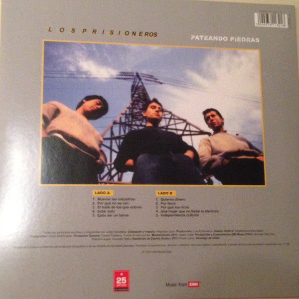 los prisioneros pateando piedras vinyl