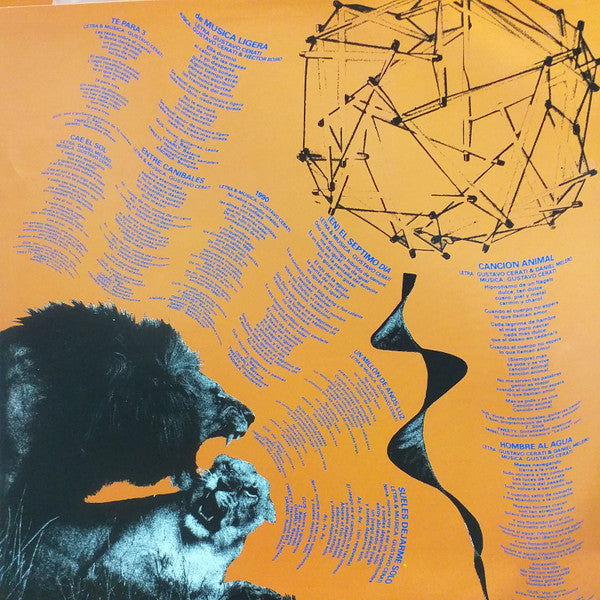 Soda Stereo Animal LP vinilo nuevo