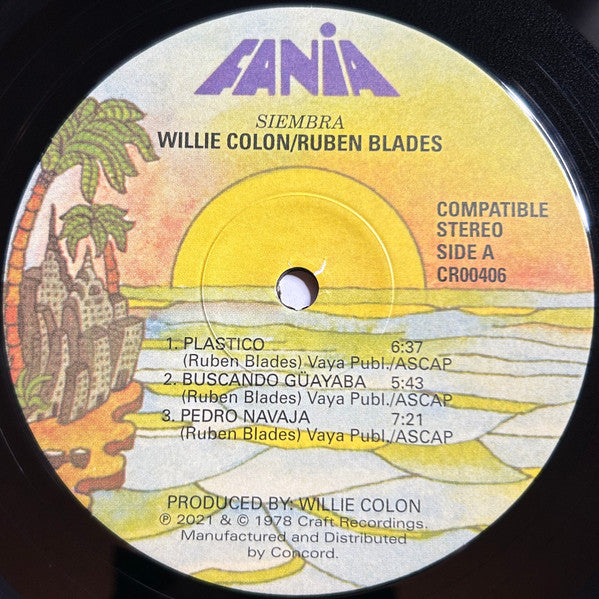 Willie Colón Siembra LP Vinyl