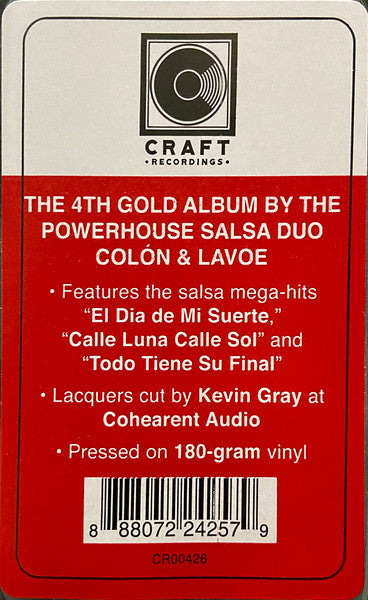 Willie Colon Lo Mato 33RPM Vinyl