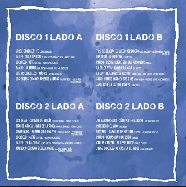 Rock Chileno de los 90: The Alternative Revolution 2xVinyl Collection - Worldwide Shipping