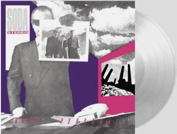 Soda Stereo - Nada Personal Vinyl (Limited 2026 Edition) - Clear Transparent LP - New & Sealed