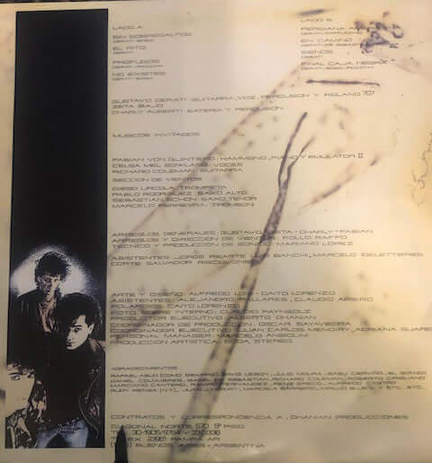 SODA STEREO - SIGNOS - LP VINYL - 33RPM - 12"