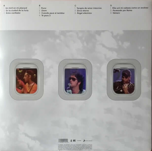 SODA STEREO - MTV UNPLUGGED - COMFORT Y MUSICA PARA VOLAR 2XLP 33RPM 