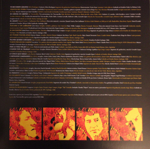 Tributo a Víctor Jara – Varios Artistas (Vinilo)