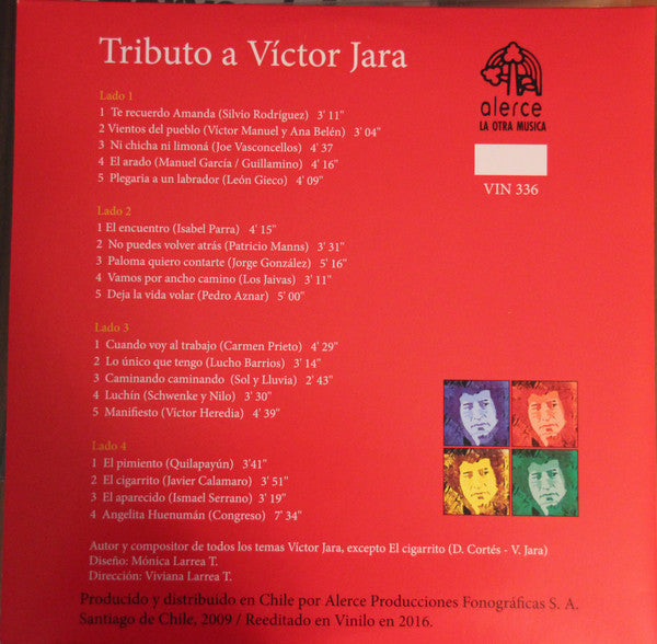 Tributo a Víctor Jara – Varios Artistas (Vinilo)