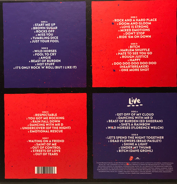 The Rolling Stones - Honk 4LP Deluxe Box Set | Vinilo Colección Completa | 180g