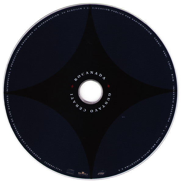 GUSTAVO CERATI - BOCANADA - CD