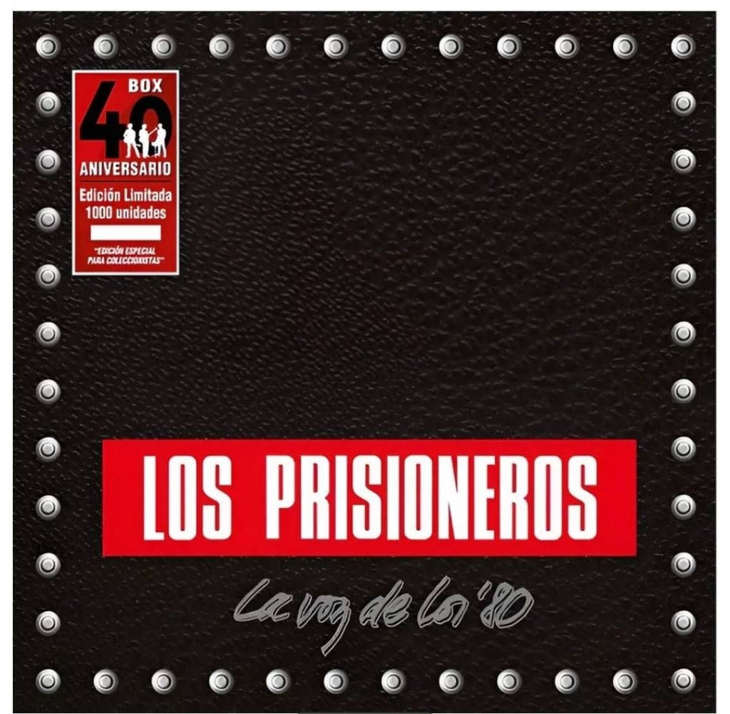 LOS PRISIONEROS LA VOZ DE LOS ’80 CD BOXSET