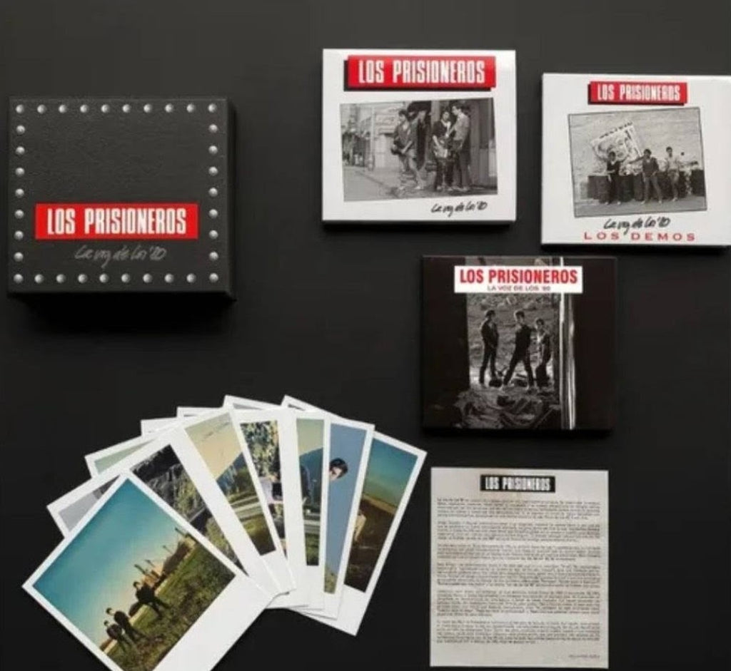 LOS PRISIONEROS LA VOZ DE LOS ’80 CD BOXSET
