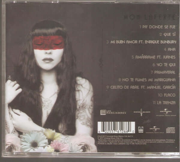 Mon Laferte La Trenza CD Álbum Oficial Nuevo Sellado