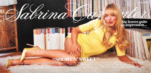 Sabrina Carpenter – Short n' Sweet (2xVinyl LP Blue)